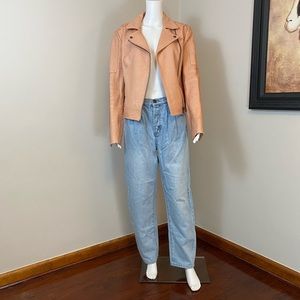 One Teaspoon, pleated, high waisted jeans